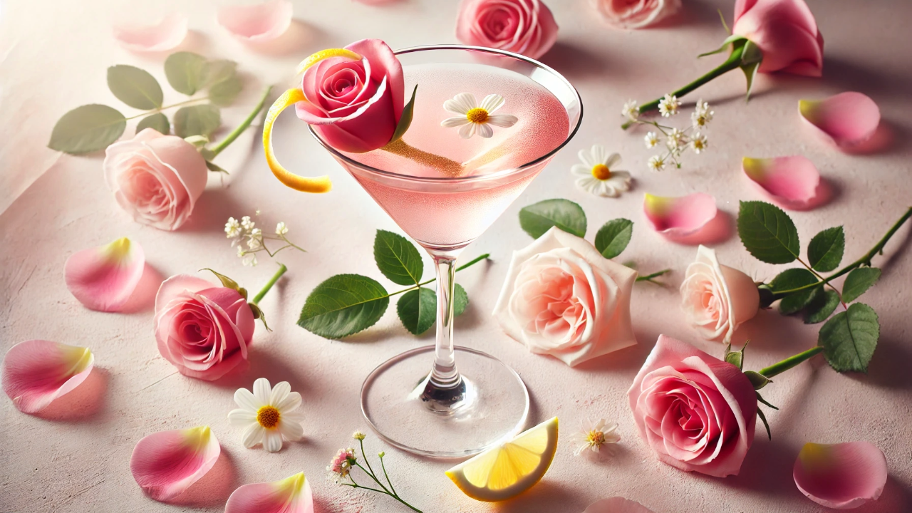 Vibrant innovative cocktails with colorful ingredients