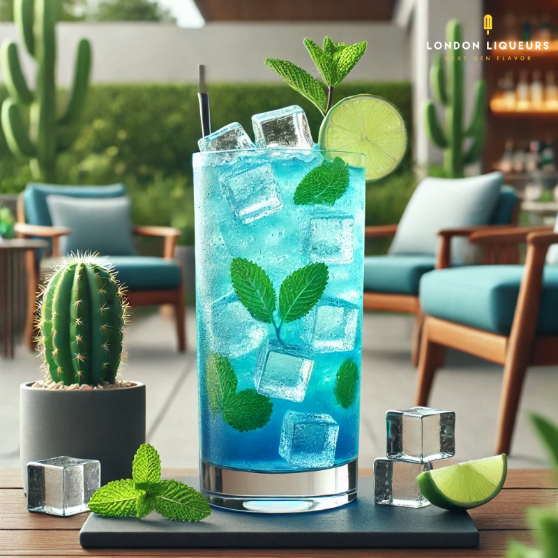 Cactus Water Cooler Mojito cocktail made with London Cactus Water Liqueur