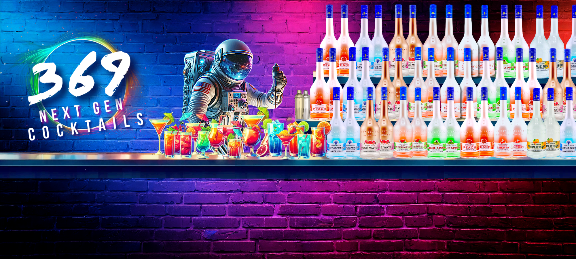London Liqueurs Mixology Lab - 369 different flavorful cocktail recipes 
